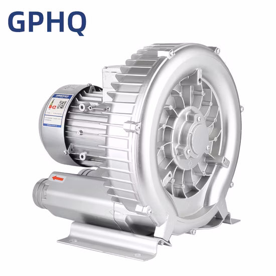 5.5kw CE Approved UL Standard High Pressure Air Ring Blower Vortex Blower for Pneumatic Conveying Systems